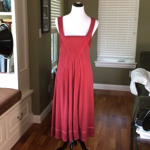 Never worn French 2piece dress set. Red large NWOT